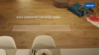 Quick Step — Pulse  podłogi winylowe z wyjątkowo szerokimi i długimi deskami