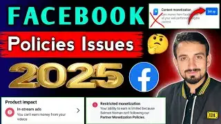 Facebook Policies Issues 2025 | How to Solve Facebook Policies Issues Problem