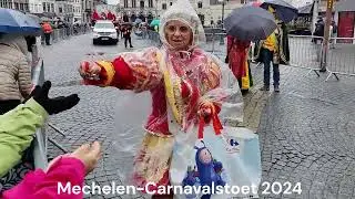 Carnaval Stoet 2024 Mechelen , Belgium