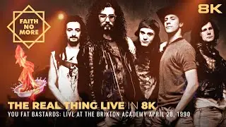 Faith No More Remastered in 8K - The Real Thing (Live at Brixton Academy 1990)  #faithnomore #8k