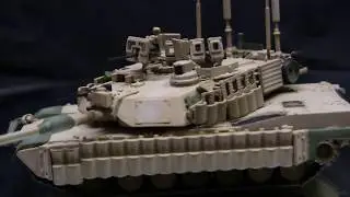 1/72nd scale M1A2 Abrams TUSK II main battle tank