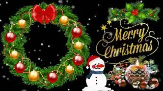 Merry Christmas - Green Screen Effect ll Merry Christmas Green Screen No Copyright ll 2021 ll
