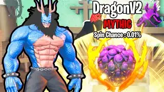 NOOB TO PRO USING *DRAGON V2* IN FRUIT BATTLEGROUNDS...(ROBLOX)