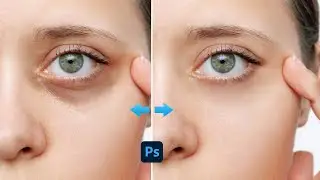 How To Remove Dark Circles in Photoshop - Like a Pro
