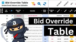 Bid Override Table Setup - New User Strategy for Getting Started with Autopilot Bid Optimization