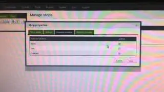 First ExtJS GUI design - shop management
