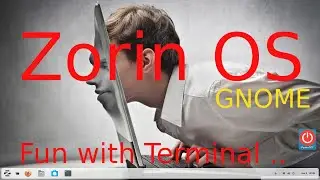 Zorin OS - GNOME - New User - Fun Terminal Commands.