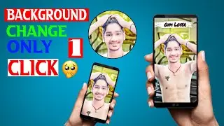 Background change सिर्फ़ 1 click||Background Change Photo Editing||New Trick Background Change