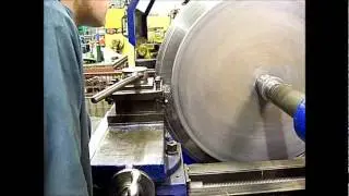 Metspin Ltd Stanley Lathe Trepanning Aerospace Components