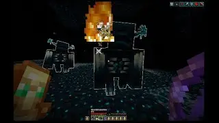 DEFEATING 4 WARDENS IN A DEEP DARK CAVE!!!