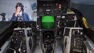 Old F-14 from Top Gun: Maverick startup recreation in #DCS