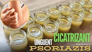 Unguent Calmant și Cicatrizant pentru PSORIAZIS