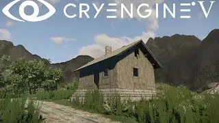 Cryengine V (Cryengine 5) #22 Текстурирование. Карты текстур. Material Editor. Texture mapping