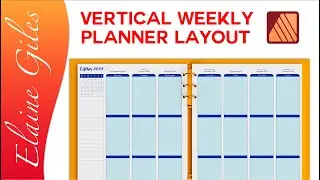 Create a Vertical Weekly Planner Layout in Affinity Publisher