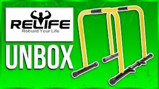 Relife Rebuild Your Life Dip Station Unboxing and Assembly