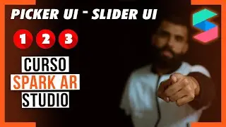 3️⃣ MULTIPLE EFFECTS in SPARK AR STUDIO | Picker UI | Slider UI