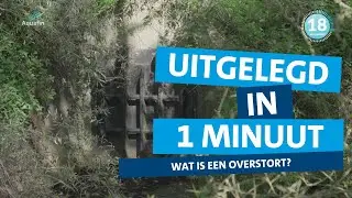 Uitgelegd in 1 minuut - Wat is een overstort?