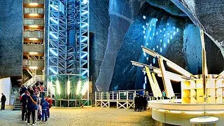 Inside the Largest UNDERGROUND Amusement Park in Europe