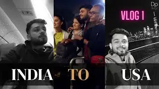 A Hardest goodbye 💔 | India to USA | Day 1 | Dhruvesh Patel Vlogs