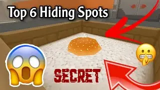 Top 6 Hiding Spots in Hide online (Factory Map) || HideWithArfan || Part 1