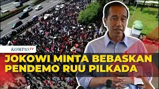 Jokowi Minta Bebaskan Pendemo RUU Pilkada yang Masih Ditahan