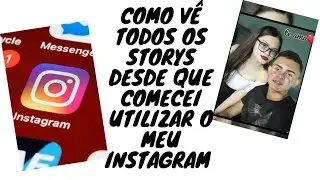 Como vê todos seus storys que vc publicou desde que começou usar o Instagram!!