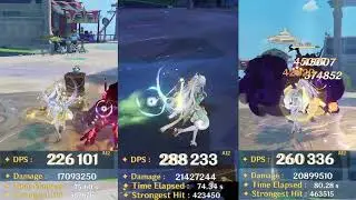 C0R1 Premium Linnea Bina Zibai team comparisons - Illuga/Xilonen/Gorou