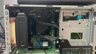 Dissecting a HP Desktop M01-F1024 Computer for the Ryzen 7 4700G Processor WATER COOLING UPDATE