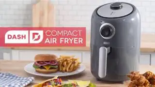 Amazon com Dash Compact Air Fryer 1 2 L Electric Air Fryer Oven Cooker with Temperature Control, Non