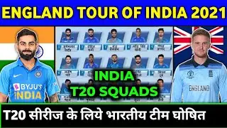 India vs England T20 Series 2021 - Full Schedule & Indian Team Sauda | IND vs ENG 2021