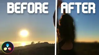 How To Blur Background EASY - Davinci Resolve Tutorial