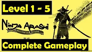 Ninja Arashi android gameplay walkthrough