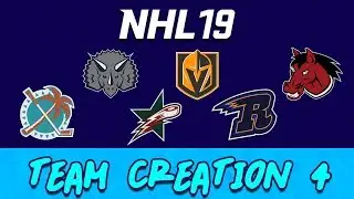 NHL 19 - Custom League - Team Creation 4