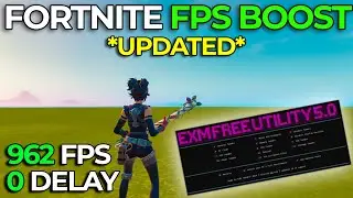*ULTIMATE* Fps Boost Tool 🔧(Boost Fps, Lower Input Delay & Latency)