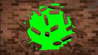 Wall Green screen animation||Green screen animation 