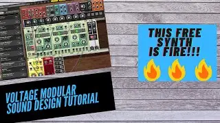 THE BEST FREE MODULAR SYNTH PLUGIN?? | Voltage Modular VST EASY Sound Design Tutorial | FL Studio 20