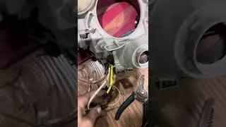 W203 разборка фар и замена провода