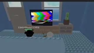 Yo y mi amigo viendo la televisión completa(Roblox) 📺