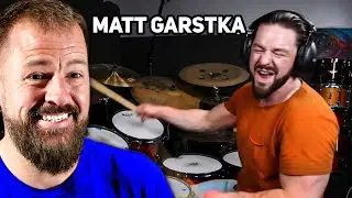 Matt Garstka's drumming is insane - Drum Teacher Reacts