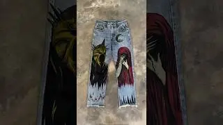 freestyle jeans #handdrawn #drawing #artwork #workofart #fashionart #1of1 #bluejean #streetstyle