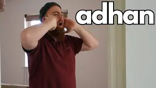 Revert struggles to learn Adhan