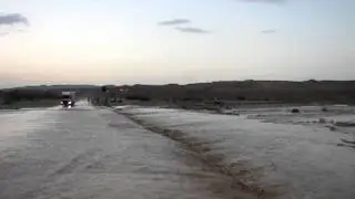 שיטפונות בדרך מצפה רמון מאי 2011