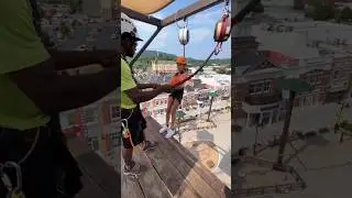 14 year old jumping 80 feet down 