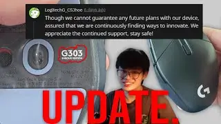 logitech x shroud g303 wireless update - confirmed but not really