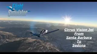 Cirrus Vision Jet To Sedona (KSEZ) |  MFS2020 - Vatsim