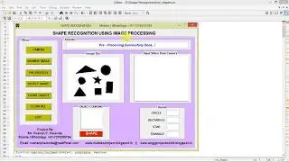 Shape Detection & Recognition Using Image Processing Matlab Project with Source Code || IEEE Project