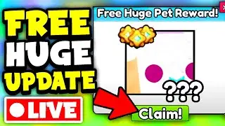🔴LIVE - *FREE HUGE* 🐰EASTER UPDATE🐰 in Pet Simulator 99