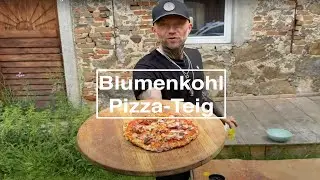 Blumenkohl Pizza Teig