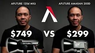 Aputure 120D vs Amaran 200D - Is Cheaper Better? (Review & Test Footage)