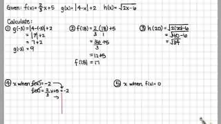 Int1: Ch1 Function Notation